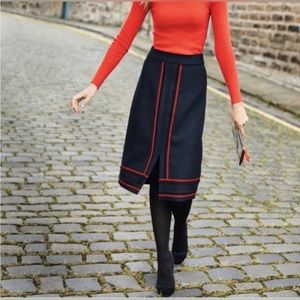 Boden Navy Skirt Size 10